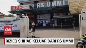 VIDEO: Rizieq Shihab Keluar Dari RS Ummi