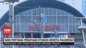 VIDEO: Penataan Tahap 2 Stasiun Kereta Palmerah