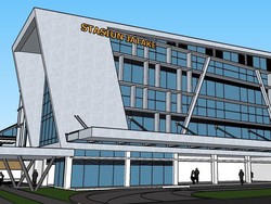 Ini Desain Stasiun Kereta Api Baru di Jatake