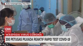 VIDEO: 200 Petugas Pilkada di Tanjungpinang Reaktif Covid-19