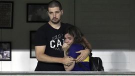 Tangis Putri Maradona di Boca Juniors vs Newell's Old Boys