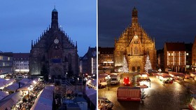 FOTO: Pasar Natal, Tradisi Natal yang 'Hilang' Karena Corona