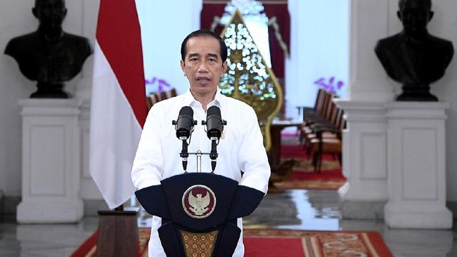 Sambut Tahun Baru, Jokowi Sebut 2021 Tahun Pemulihan Presiden Jokowi meyakini 2021 akan menjadi tahun pemulihan dari dampak pandemi Covid-19 yang melanda dunia, termasuk Indonesia.