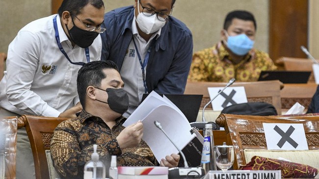 Menteri BUMN Erick Thohir akan melakukan sinergi platform Pegadaian, PNM, dan BRI demi mendapatkan dana murah untuk bisnis PNM.