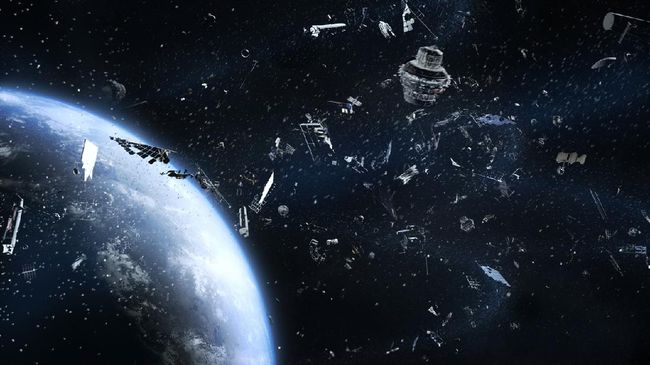 Roket China Hancur Lebur Ciptakan 'Awan' Sampah Antariksa