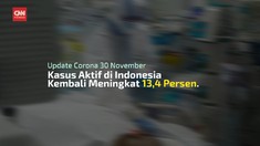VIDEO: Pasien Positif Covid-19 Jadi 538.883 Per 30 November
