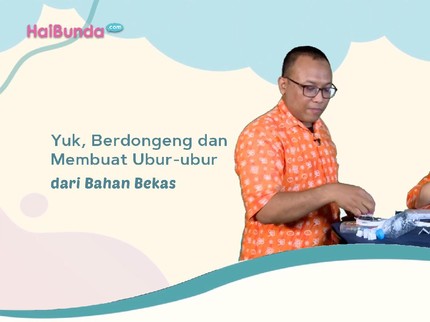 Yuk, Berdongeng dan Membuat Ubur-ubur dari Bahan Bekas