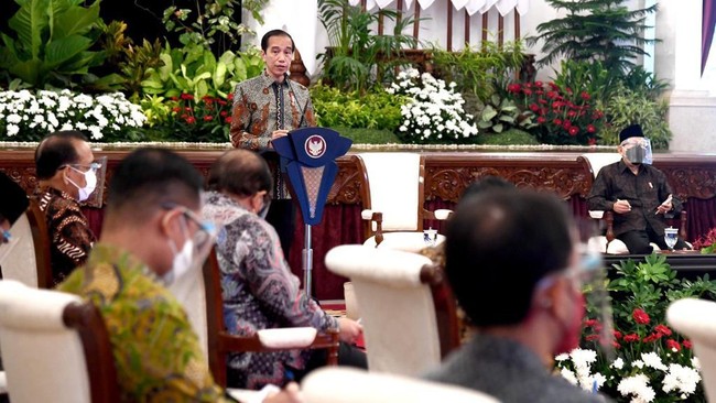 Meski tren penambahan kasus masih tinggi, presiden Joko Widodo masih tetap optimistis menghadapi penanganan pandemi Covid-19 di Indonesia.