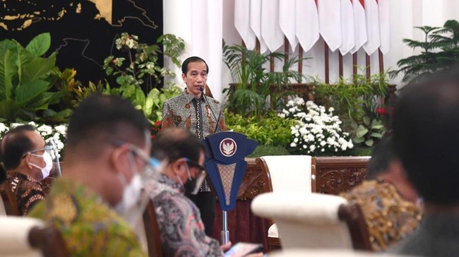 Presiden Jokowi melepas ekspor senilai US$1,64 miliar atau setara Rp23,75 triliun pada Jumat (4/12).