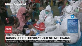 VIDEO: Kasus Covid-19 Jateng Melonjak