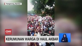 VIDEO: Kerumunan Warga di Haul Akbar