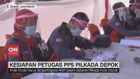 VIDEO: Kesiapan Petugas PPS Pilkada Depok