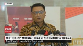 VIDEO: Moeldoko: Pemerintah Tidak Mengkriminalisasi Ulama