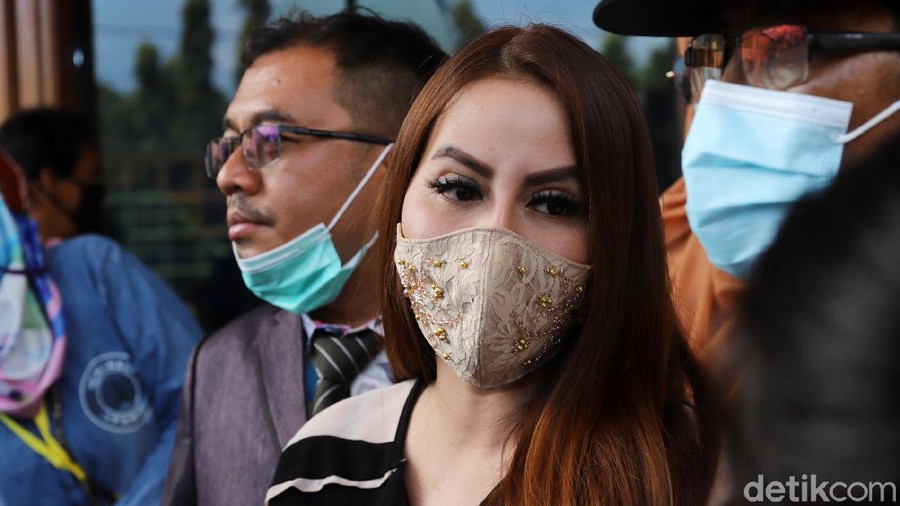 Nita Thalia saat ditemui di Pengadilan Agama Jakarta Utara.