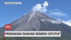 VIDEO: Pendakian Gunung Semeru Ditutup