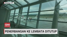 VIDEO: Penerbangan ke Lembata Ditutup