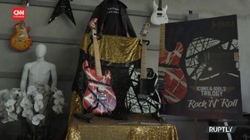 VIDEO: Gitar Kurt Cobain dan Eddie Van Halen Dilelang