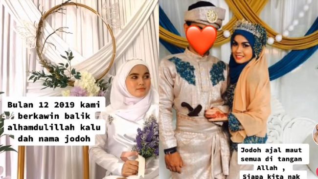  Viral  di  TikTok  Wanita Nikah 2 Kali dengan Pria yang Sama