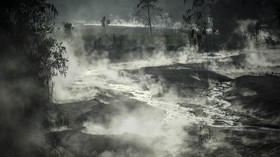 Jembatan Penghubung Lumajang-Malang Ambruk Akibat Erupsi Semeru