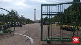 Reuni 212 Diganti Aksi Virtual, Monas Lengang