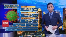 VIDEO: Bertambah 5.533, Total Positif Covid-19: 549.508 Kasus