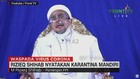 VIDEO: Rizieq Shihab Nyatakan Karantina Mandiri