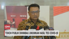 VIDEO: Tokoh Publik Diimbau Umumkan Hasil Tes Covid-19