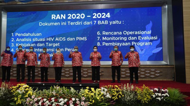 Kementerian Kesehatan menggelar puncak peringatan Hari AIDS Sedunia (HAS)