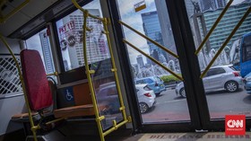 Bus TransJakarta Dilempari Batu, Manajemen Cek CCTV