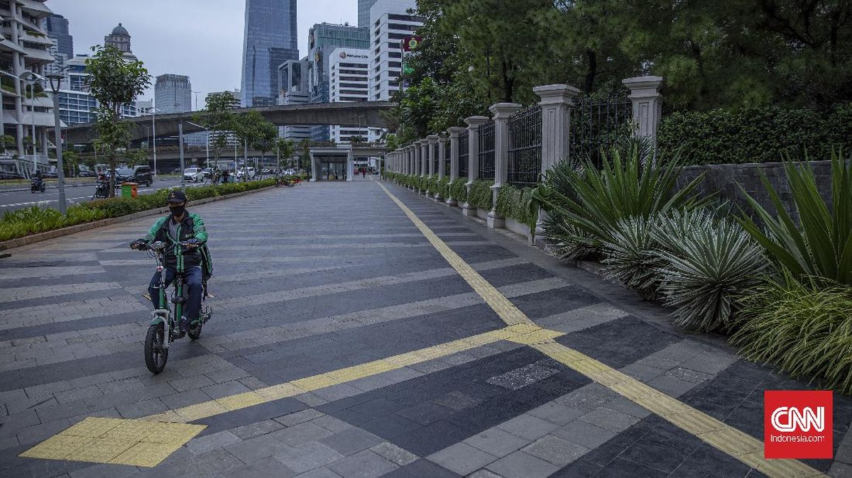 FOTO: Membuat Ruang Publik Ramah Difabel di Jakarta