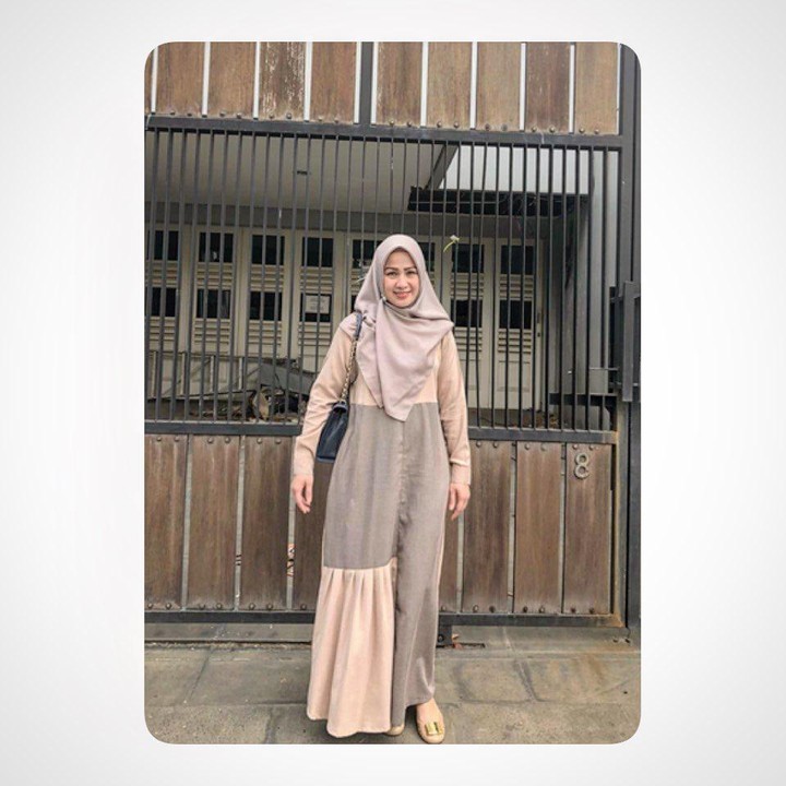 <p>Istri Bedu ini juga sering terlihat mengenakan busana dengan warna senada, Bunda. (Foto: Instagram @anggie_bedu)</p>
