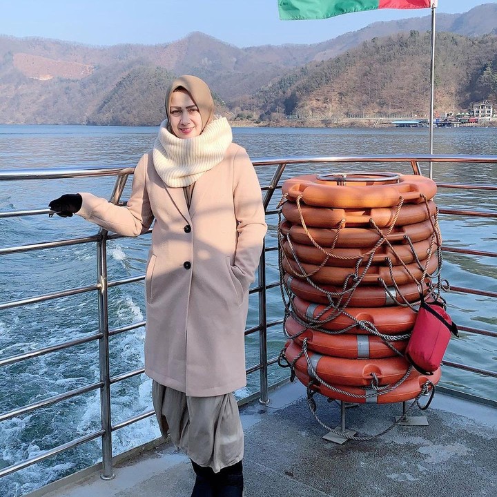 <p>Beberapa waktu lalu, Anggie sempat menghabiskan waktu jalan-jalan ke Korea Selatan bersama keluarganya. (Foto: Instagram @anggie_bedu)</p>