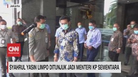 VIDEO: Syahrul Yasin Limpo Ditunjuk Jadi Menteri KP Sementara
