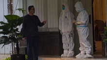 FOTO : Isolasi Mandiri, Hari-hari Anies Bersama Covid-19
