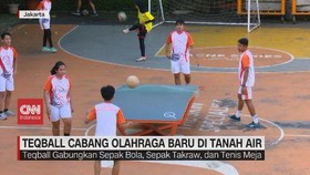VIDEO: Teqball Cabang Olahraga Baru di Indonesia
