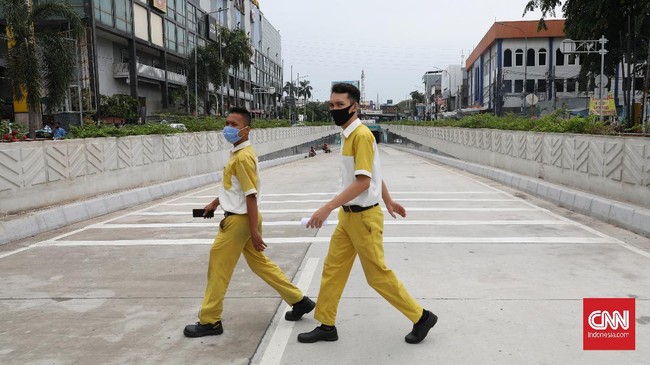 FOTO : Uji Coba Underpass Senen Extension Tahap Dua