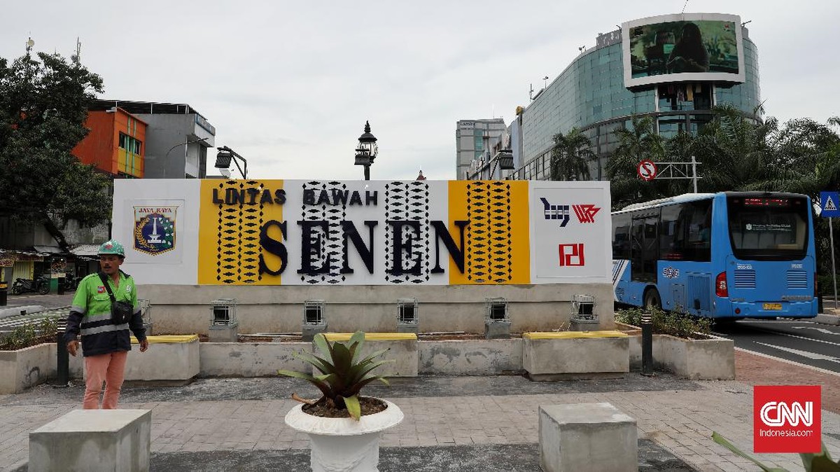 FOTO : Uji Coba Underpass Senen Extension Tahap Dua