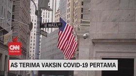 VIDEO: AS Terima Vaksin Covid-19 Pertama