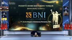BNI Raih Dua Penghargaan dari Bank Indonesia