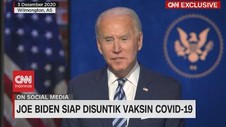 VIDEO: Joe Biden Siap Disuntik Vaksin Covid-19