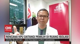 VIDEO:  Epidemiolog Soal KPU Datangi Pemilih Pasien Covid-19