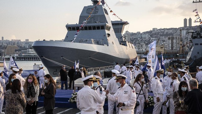 Angkatan Laut Israel untuk pertama kalinya mengikuti latihan kemaritiman multinasional bersama Arab Saudi.