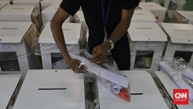 Bacalon Independen Serahkan Berkas Pendaftaran Pilbup ke KPU Tangerang