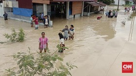 BPBD: 2.773 Rumah di Medan Terendam Banjir, 2 Orang Meninggal