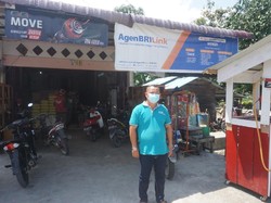 Tukang Sembako Keliling di Perbatasan-RI Malaysia Gunakan Cashless