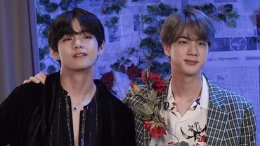 Dongsaeng Baik Hati, V BTS Kasih Kejutan Ultah Manis untuk Jin
