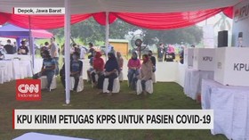 VIDEO: KPU Kirim Petugas KPPS untuk Pasien Covid-19