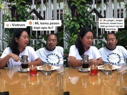 Ngakak! Bapak Ini Gombalin Istrinya yang Mau Minum Kopi Vietnam