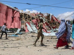 Bom Bunuh Diri Meledak di Kamp Tentara Somalia