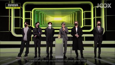 img-title Pakai Masker Tetap Ganteng, BTS Menang Koreografi Terbaik di MAMA 2020